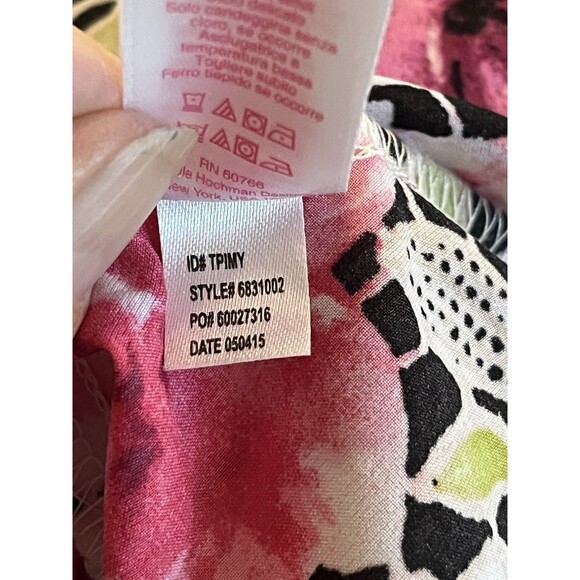 Oscar De La Renta Pink Label Floral Slip Nighty Chemise‎ Lace & Chiffon  SZ M - Picture 13 of 13